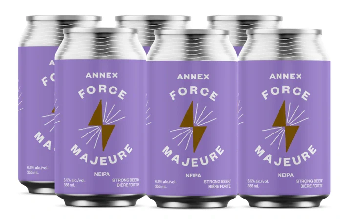ANNEX FORCE MAJEURE NEIPA 355ML 6PK CAN @Deerfoot Meadows [1057371]