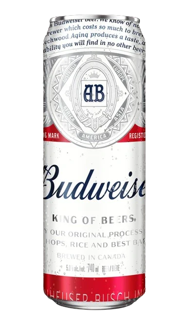 BUDWEISER 740ML CAN @ Regina [1002269]