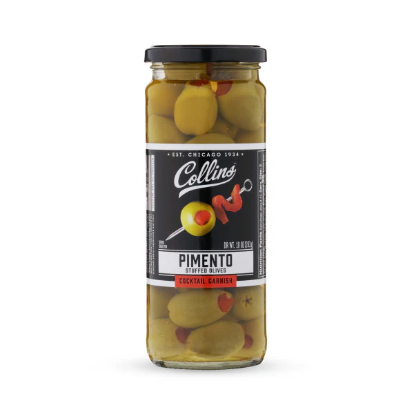 COLLINS PIMENTO STUFFED OLIVES 10OZ @Deerfoot Meadows [1057617]