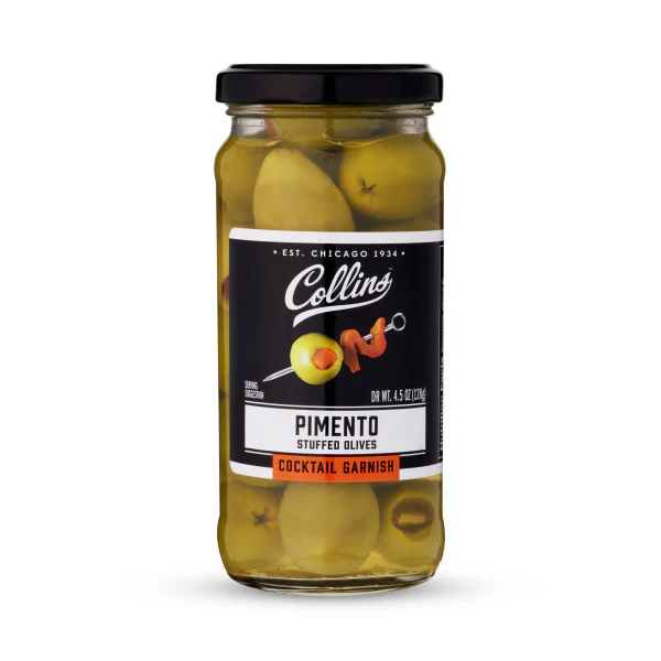 COLLINS PIMENTO STUFFED OLIVES 4.5OZ @ Lethbridge [1057604]