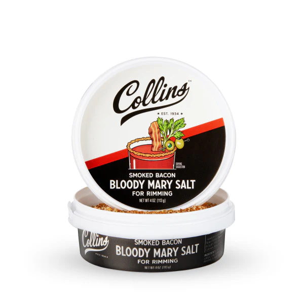 COLLINS SMOKED BACON BLOODY MARY SALT 4OZ @Deerfoot Meadows [1057611]