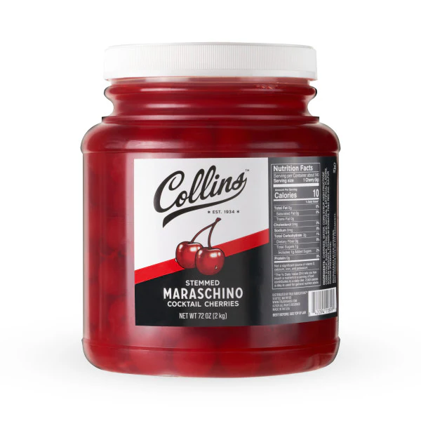 COLLINS STEMMED COCKTAIL CHERRIES 72OZ @ Signal Hill [1057598]