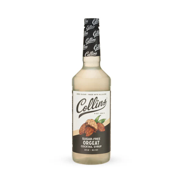 COLLINS SUGAR FREE ORGEAT SYRUP 32OZ @ St. Albert [1057603]
