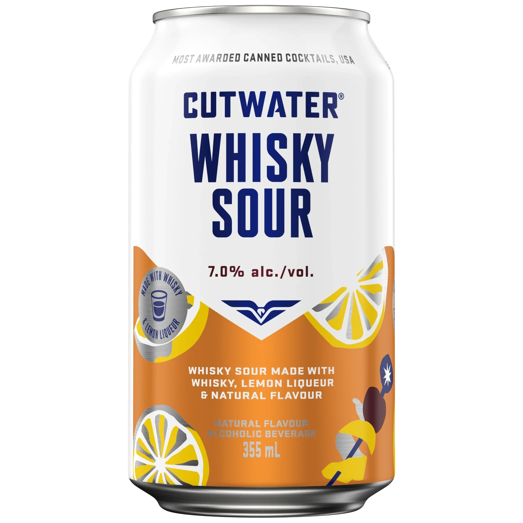 CUTWATER WHISKY SOUR 355ML CAN @ Signal Hill [1059558]