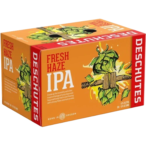 DESCHUTES FRESH HAZE IPA 355ML 6PK CAN @ MacTaggart Ridge [1009593]