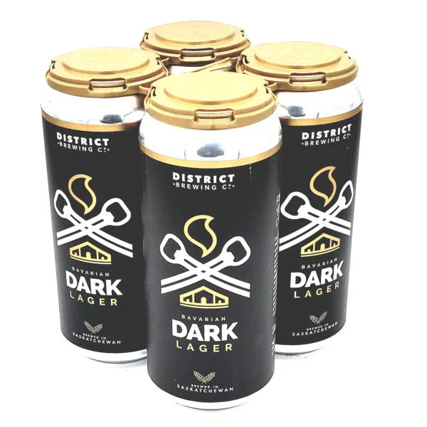 DISTRICT BAVARIAN DARK LAGER 473ML 4PK CAN @ MacTaggart Ridge [1039571]