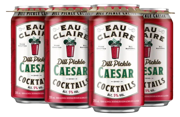 EAU CLAIRE DILL PICKLE CAESAR 355ML 6PK CAN @ Signal Hill [1052350]