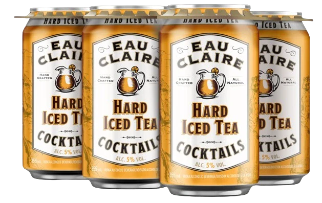 EAU CLAIRE HARD ICED TEA 355ML 6PK CAN @ Deerfoot City [1052353]