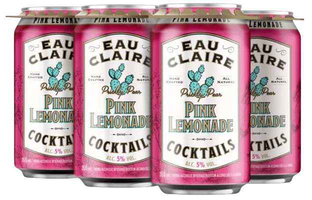 EAU CLAIRE PRICKLYPEAR LEMONADE 355ML 6PK CAN @ Airdrie [1052354]
