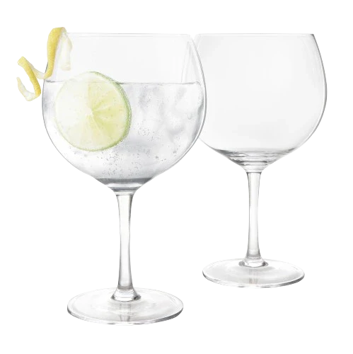 FINAL TOUCH GIN LEAD FREE CRYSTAL GLASSES 2PK @ Southgate [1005097]