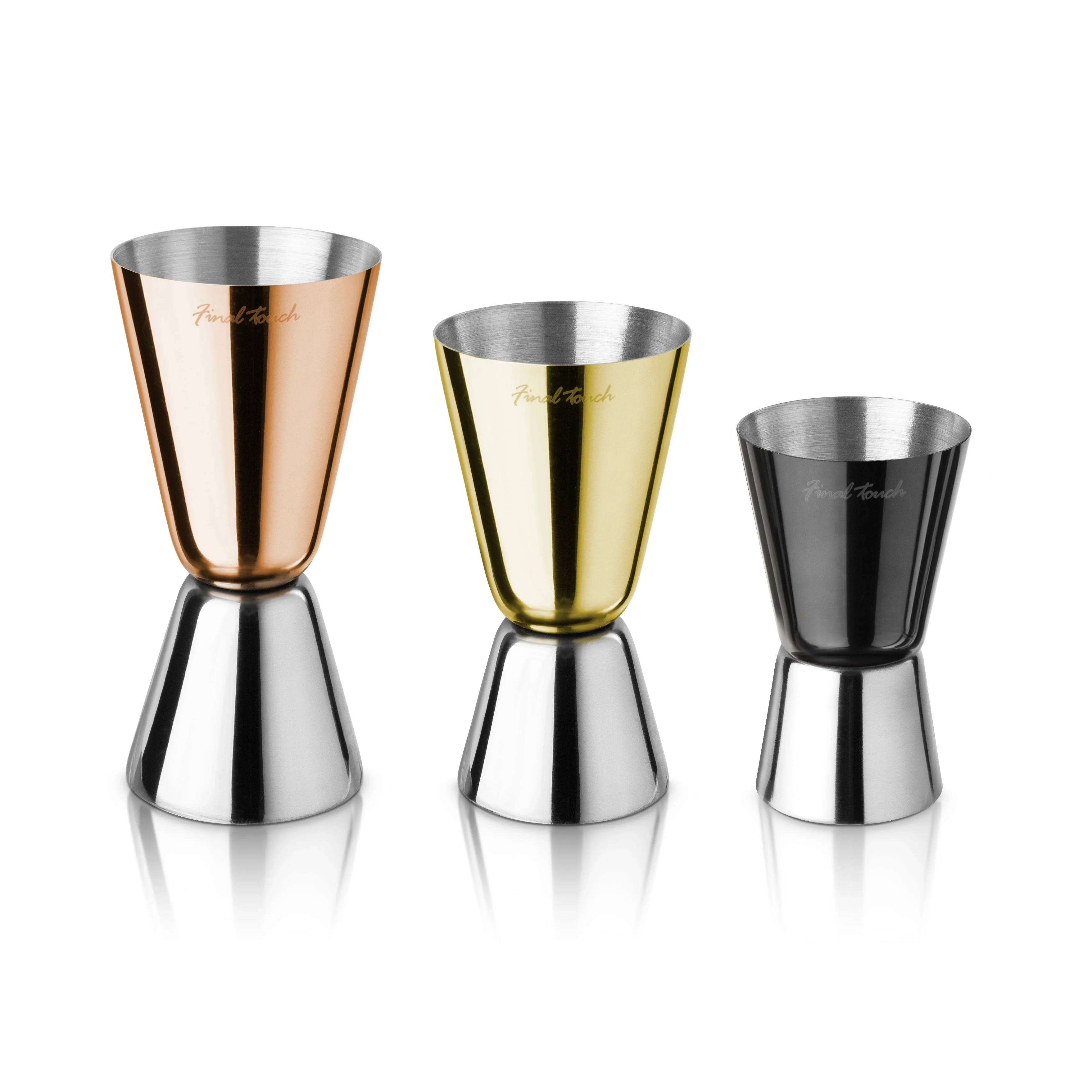 FINAL TOUCH MIXED METAL JIGGER SET 3PK @ Red Deer [1055244]