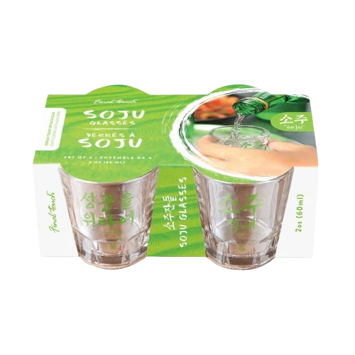 FINAL TOUCH SOJU GLASSES 4PK @ St. Albert [1056086]