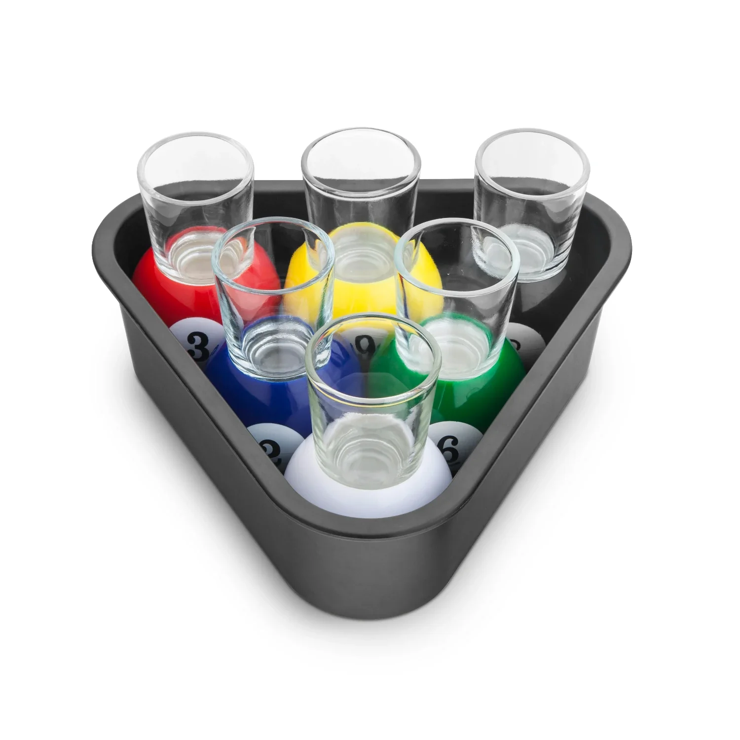 FINAL TOUCH TRANGULAR TRAY POOL SHOTS 6PK @Deerfoot Meadows [1027851]