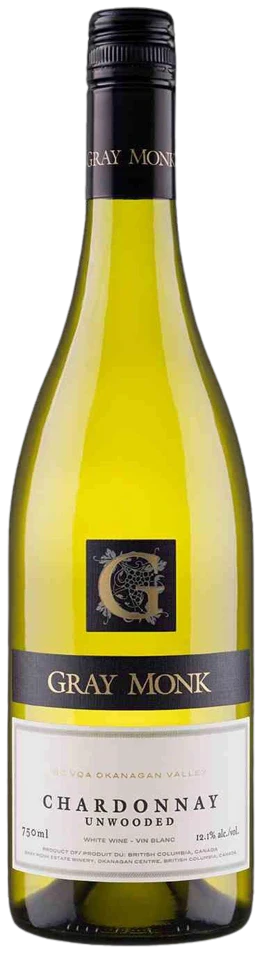 GRAY MONK UNWOODED CHARDONNAY VQA 750ML @ Emerald Hills [1008549]