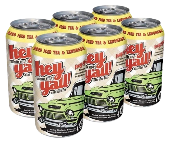 HEY YALL HARD ICED TEA & LEMONADE 341ML 6PK CAN @ Lethbridge [1004303]