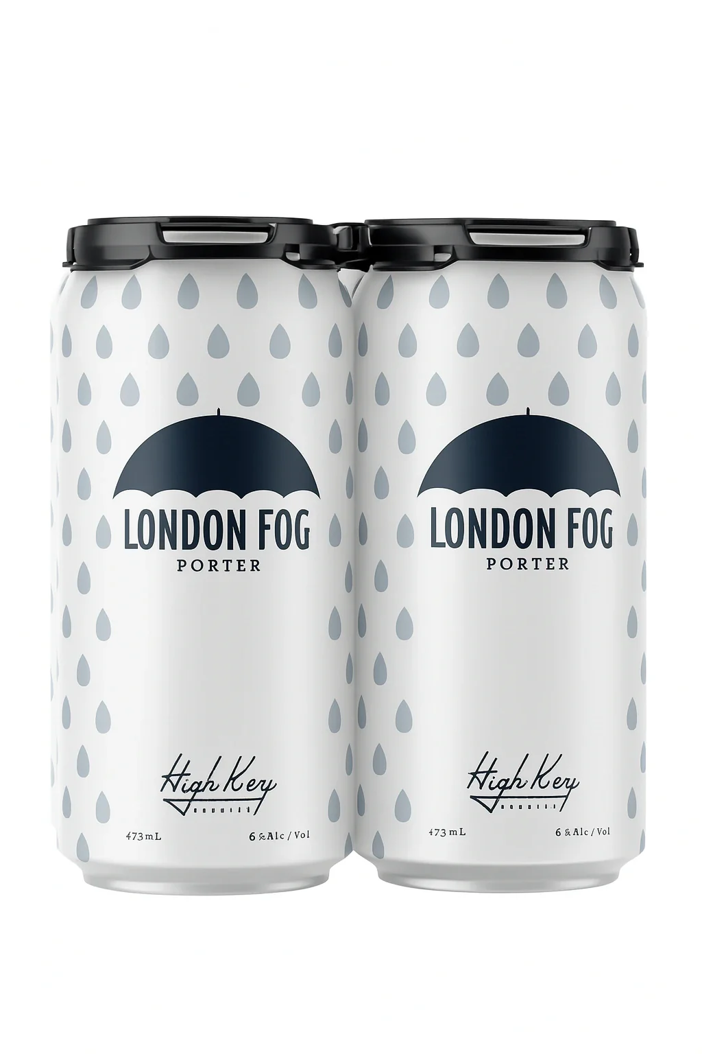 HIGH KEY LONDON FOG PORTER 473ML 4PK CAN @ Red Deer [1058735]