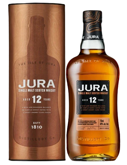 ISLE OF JURA 12YR SINGLE MALT SCOTCH 750ML @ Emerald Hills [1001267]