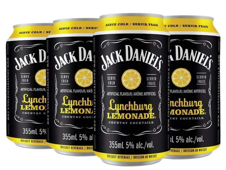 JACK DANIELS LYNCHBURG LEMONADE 355ML 6PK CAN @ Windermere [1052163]