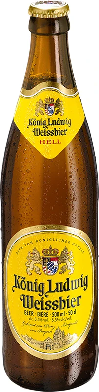 KONIG LUDWIG WEISSBIER 500ML BT @ Sage Hill [1018826]