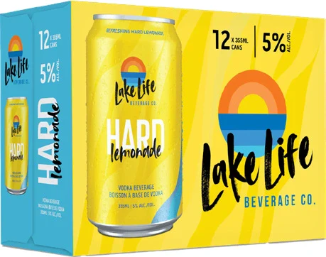 LAKE LIFE HARD LEMONADE 355ML 12PK CAN @ Deerfoot City [1056637]