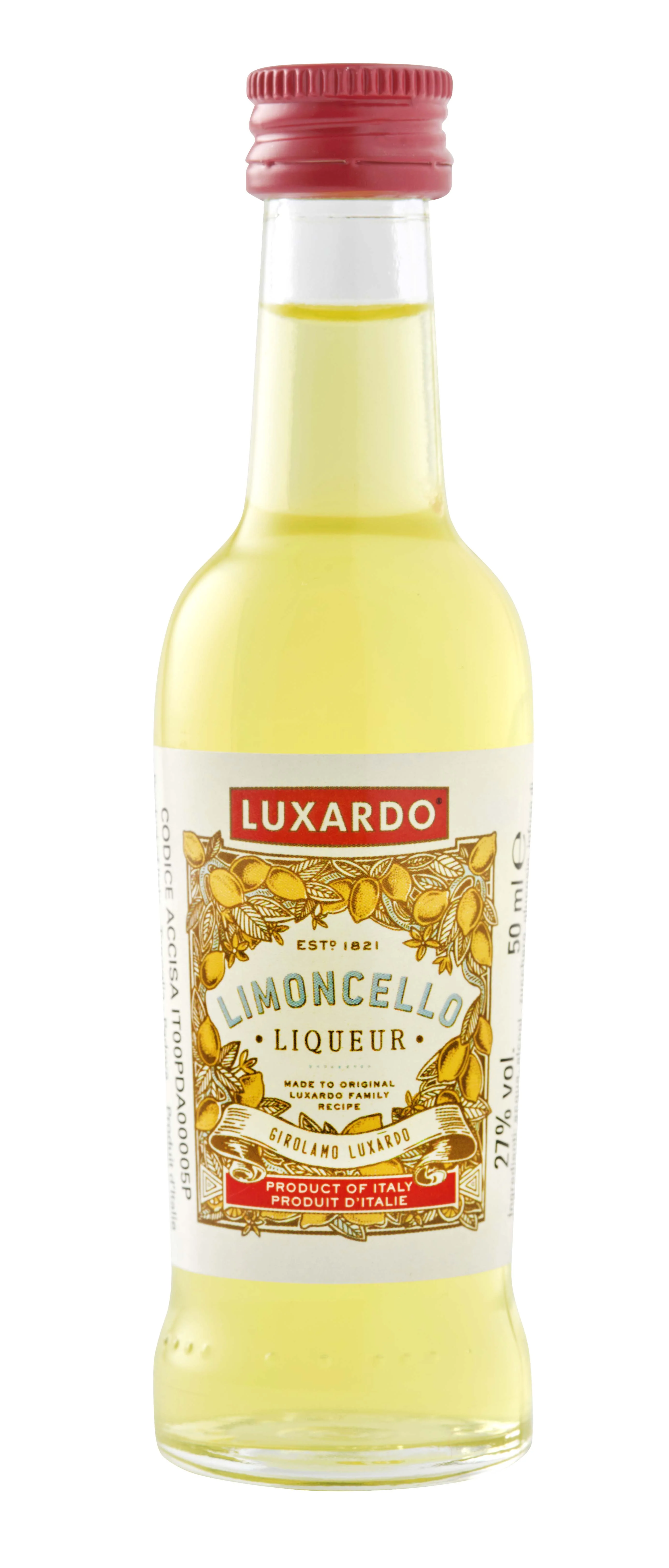 LUXARDO LIMONCELLO LIQUEUR 50ML @ St. Albert [1002038]