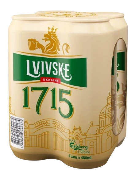 LVIVSKE 1715 LAGER 480ML 4PK CAN @ St. Albert [1052286]