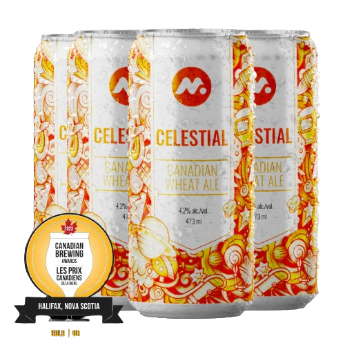 META CELESTIAL CANADIAN WHEAT ALE 473ML 4PK CAN @ Sage Hill [1047260]
