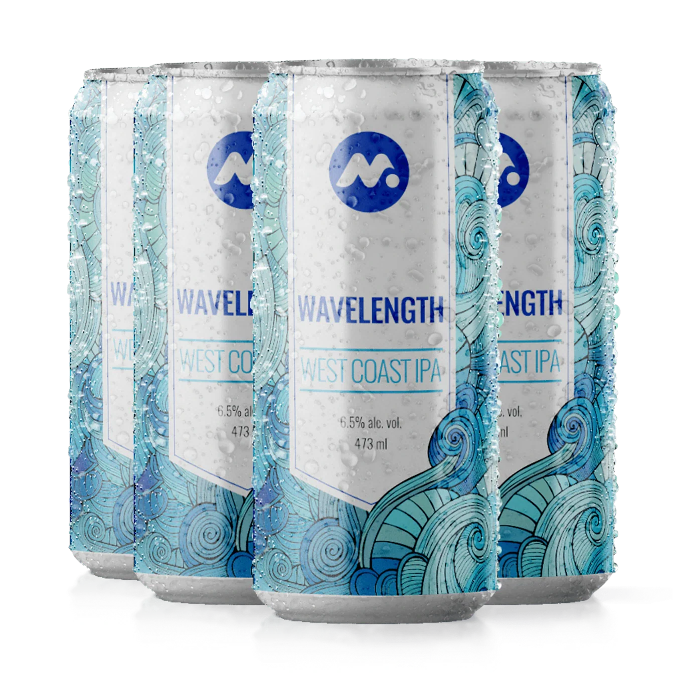 META WAVELENGTH WEST COAST IPA 473ML 4PK CAN @ MacTaggart Ridge [1043872]