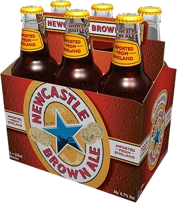 NEWCASTLE BROWN ALE 330ML 6PK BT @ Sage Hill [1001195]