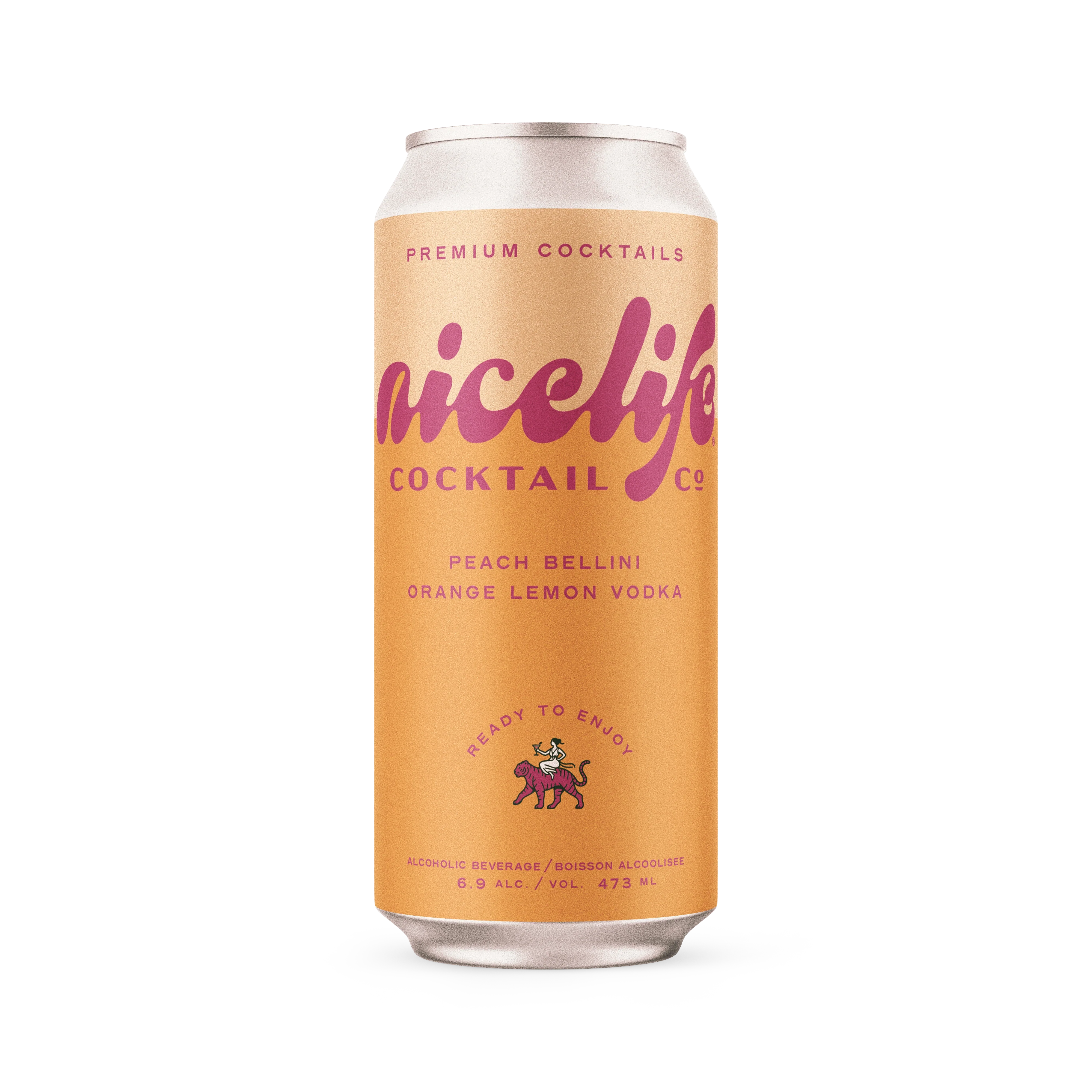 NICELIFE COCKTAIL PEACH BELLINI 473ML CAN @ Kelowna [1060665]