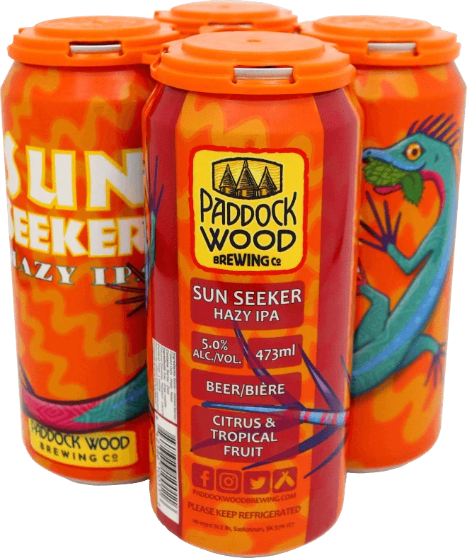 PADDOCK WOOD SUN SEEKER HAZY IPA 473ML 4PK CAN @ Southgate [1059232]