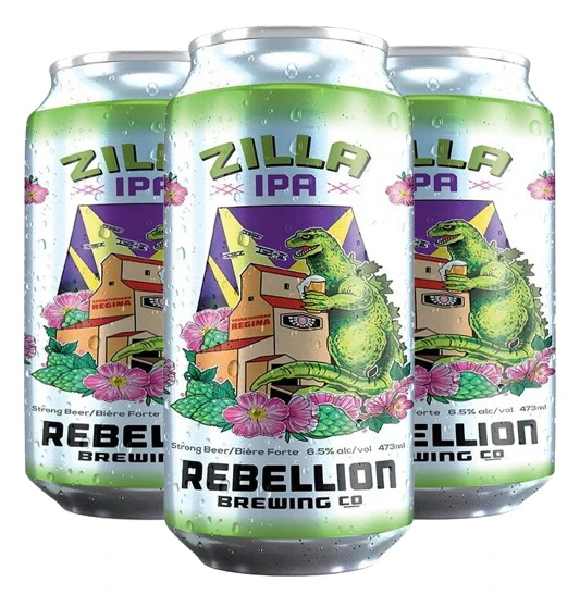 REBELLION ZILLA IPA 473ML 4PK CAN @ Regina [1030951]