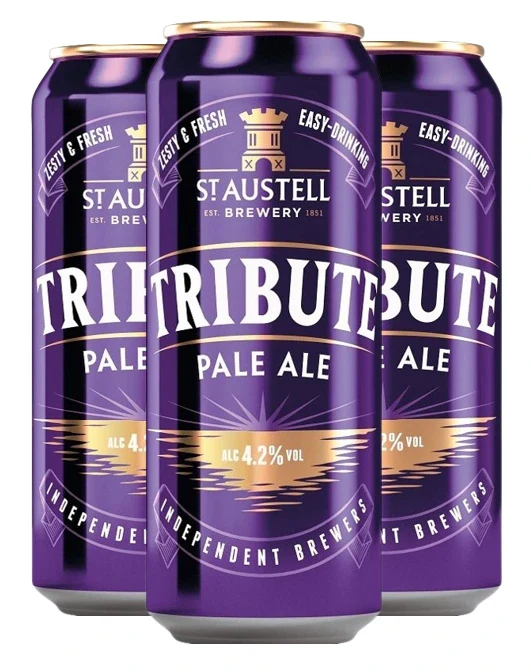 ST AUSTELL TRIBUTE 500ML 4PK CAN @Deerfoot Meadows [1048964]