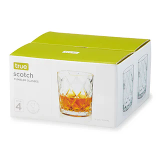TRUE EVANSTON SCOTCH TUMBLERS 4PK @ Southgate [1061102]