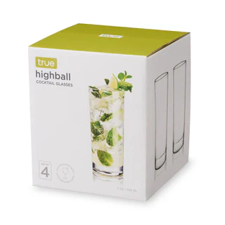 TRUE HIGHBALL COCKTAIL GLASSES 4PK @Deerfoot Meadows [1061106]