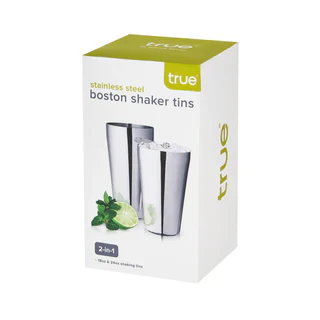 TRUE STAINLESS STEEL BOSTON SHAKER TINS @ Sage Hill [1061093]