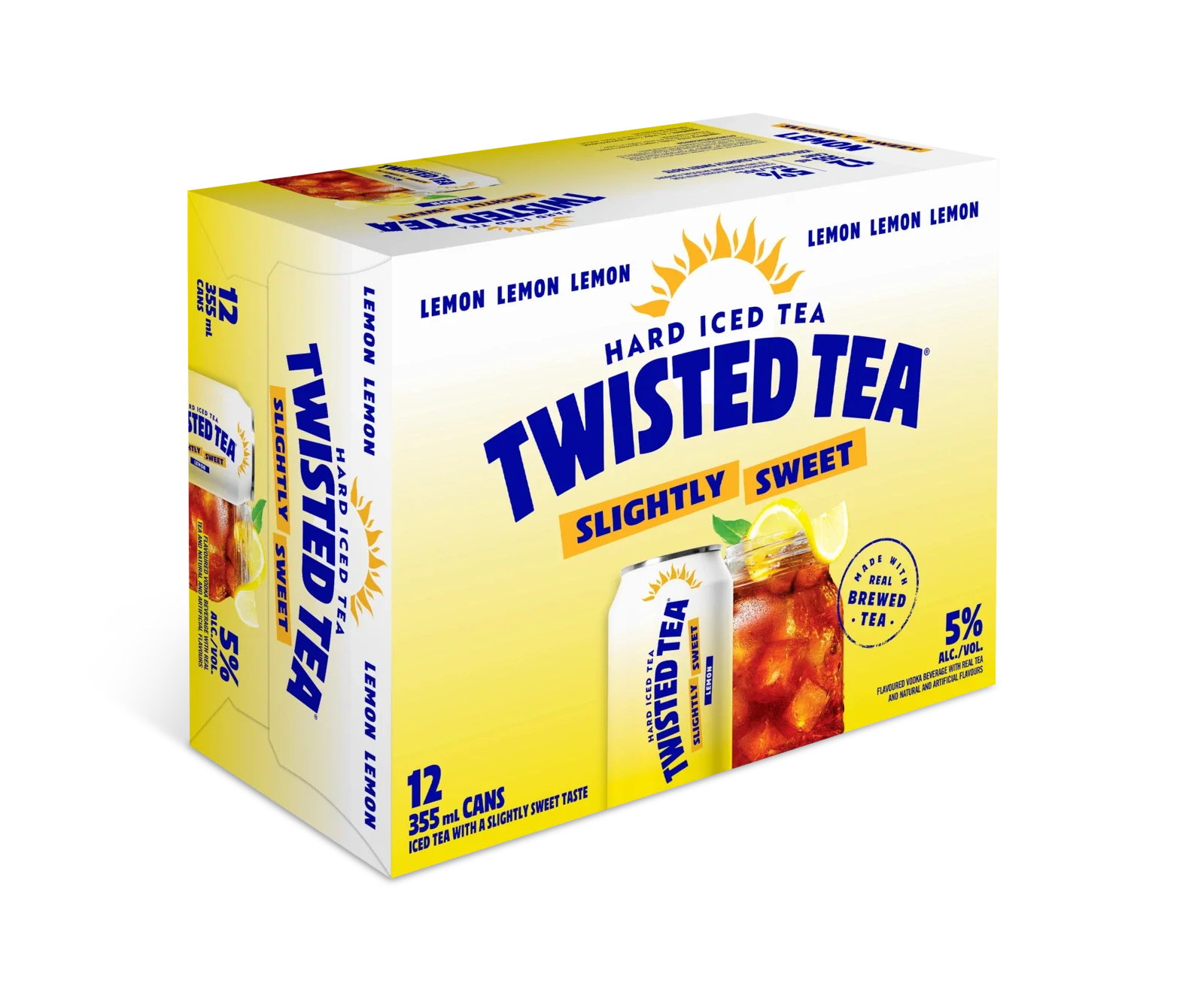 TWISTED TEA SLIGHTLY SWEET 355ML 12PK CAN @ Emerald Hills [1052655]