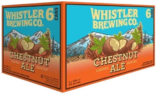 WHISTLER CHESTNUT ALE 355ML 6PK CAN @Deerfoot Meadows [1027806]