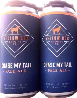 YELLOW DOG CHASE MY TAIL PALE ALE 473ML 4PK CAN @Deerfoot Meadows [1021452]